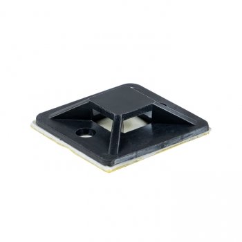 Фотография товара 'EKF Площадка самоклеящаяся (25х25мм.) черная plc-25x25-b'