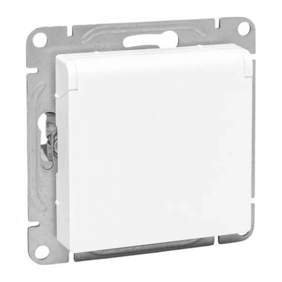 Фотография товара 'EKF UP1-SOW-111-44 Механизм розетки, 16А, IP44, с заземлением, со шторками, c крышкой'