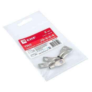 Фотография товара 'EKF Наконечник силовой медный луженый JG-6-6-4 (ТМЛ) jg-6-6-4r'