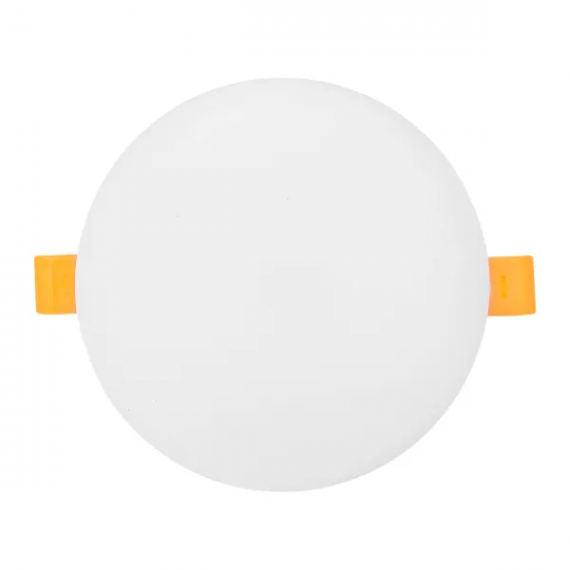 Фотография товара 'EKF DLL-1105-R-18-4000 Светодиодный встраиваемый даунлайт безрамочный ДВО 1105 круглый 18Вт 4000K IP20'