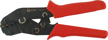 Фотография товара 'EKF Пресс-клещи ПК-01 ( 0.25-2.5 мм2 НКИ НВИ) pk-01-mas'