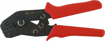 Фотография товара 'EKF Пресс-клещи ПК-02 ( 0.25-6.0 мм2 НШвИ НШв) pk-02-mas'