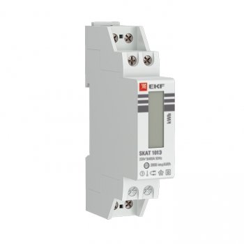 Фотография товара 'EKF Счетчик электрической энергии модульный SKAT 101Э/1 - 5(40) Ш Р M 10106M'