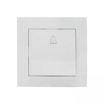 Фотография товара 'EKF Валенсия кнопка звонка 10А белая EWV10-026-10'