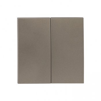 Фотография товара 'EKF Валенсия лицевая панель выключателя 2-кл. 10А кашемир ESV10-L-023-40'