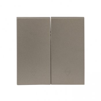 Фотография товара 'EKF Валенсия лицевая панель выключателя 2-кл. проходного 10А кашемир ESV10-L-027-40'