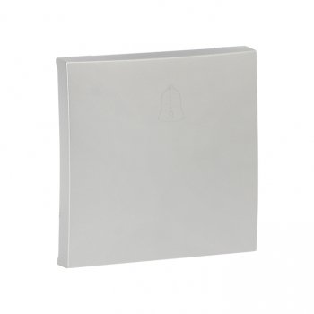 Фотография товара 'EKF Валенсия лицевая панель выключателя проходного 1-кл. 10А сталь ESV10-L-025-30'