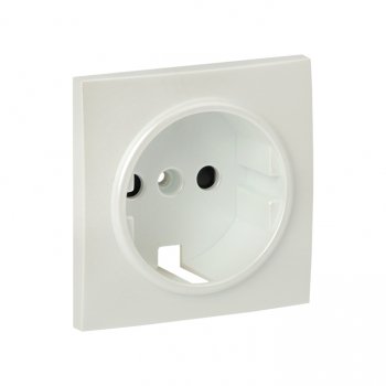 Фотография товара 'EKF Валенсия лицевая панель розетки 1-местной с/з 16А жемчуг ESR16-L-028-50'