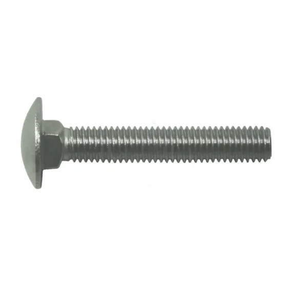 Фотография товара 'EKF bp6x25 Болт 6х25 с полусферической головкой и квадратным подголовником DIN 603'