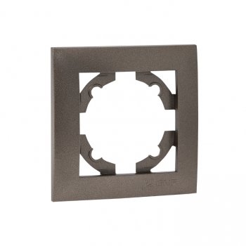 Фотография товара 'EKF Валенсия Рамка 1-местная графит EWM-G-301-60'