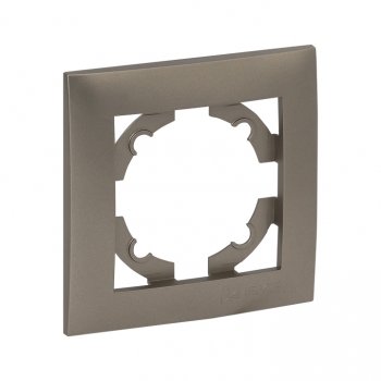 Фотография товара 'EKF Валенсия Рамка 1-местная кашемир EWM-G-301-40'