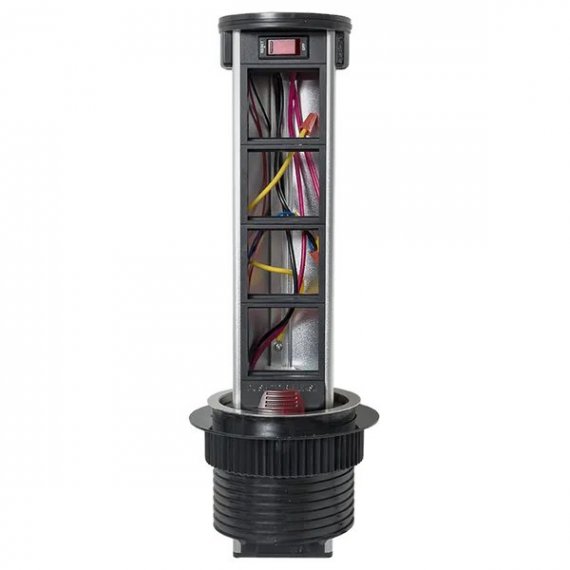 Фотография товара 'EKF cl-vmkwс-8-s Встраиваемая мини-колонна с беспроводной зарядкой 15Вт'