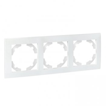 Фотография товара 'EKF Валенсия Рамка 3-местная жемчуг EWM-G-303-50'