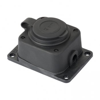 Фотография товара 'EKF Розетка одноместня с защитной крышкой RPS-014-16-230-44-r'