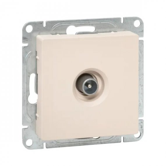 Фотография товара 'EKF UP1-SOI-TV-3 Механизм розетки TV, оконечная, кремовый Эпика'
