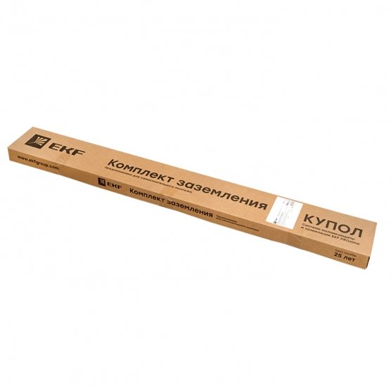 Фотография товара 'EKF gc-24451 Комплект заземления 4,5м (стержни D=20мм)'