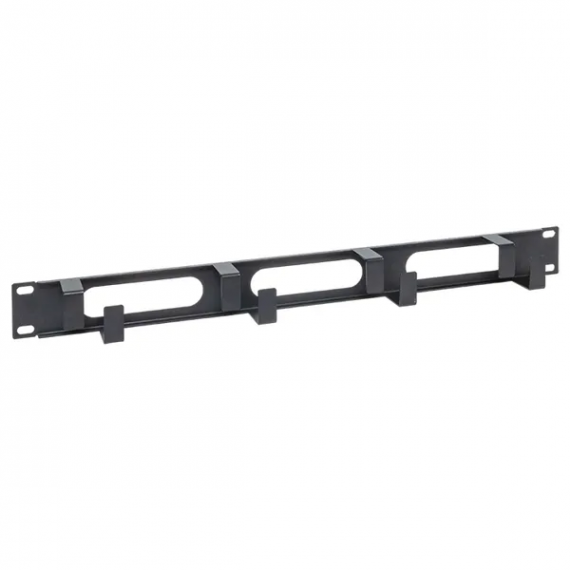 Фотография товара 'EKF TRC-1CO-4R-M-BK Кабельный органайзер TERACOM 1U 4 кольца с окнами'