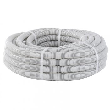 Фотография товара 'EKF Труба гофрированная ПВХ Plast с зондом d25мм tg-z-25-10m'