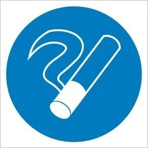 Фотография товара 'EKF pn-m-15 Знак пластик M15 "Курить здесь" (200x200)'