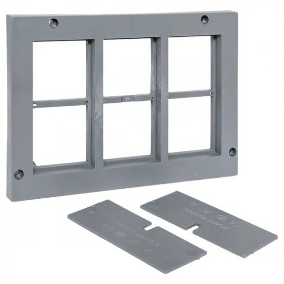 Фотография товара 'EKF cl-rp-12-24 Рамка приборная 12 модулей для лючка C-Line 24'