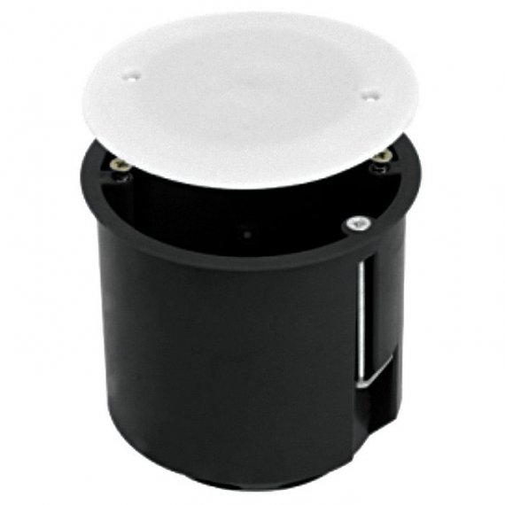 Фотография товара 'EKF Коробка универсальная установочная КМП-020-028 углубленная с металлическими лапками и крышкой (80х70) plc-kmp-020-028-r'