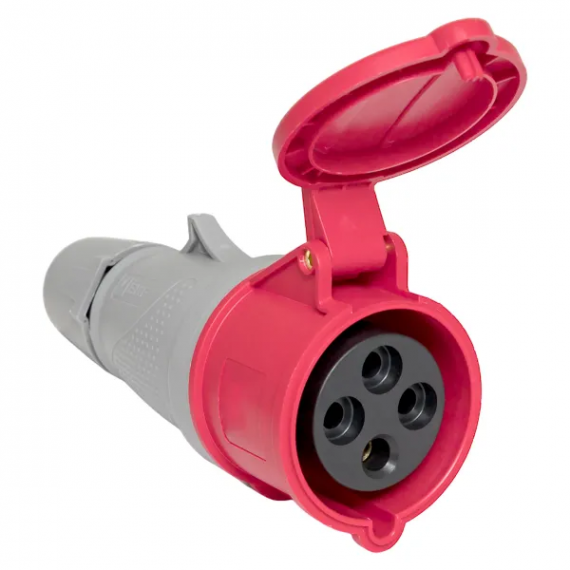 Фотография товара 'EKF ps-224-32-380-PRO Розетка переносная 224 3P+PE 32А 380В IP44'