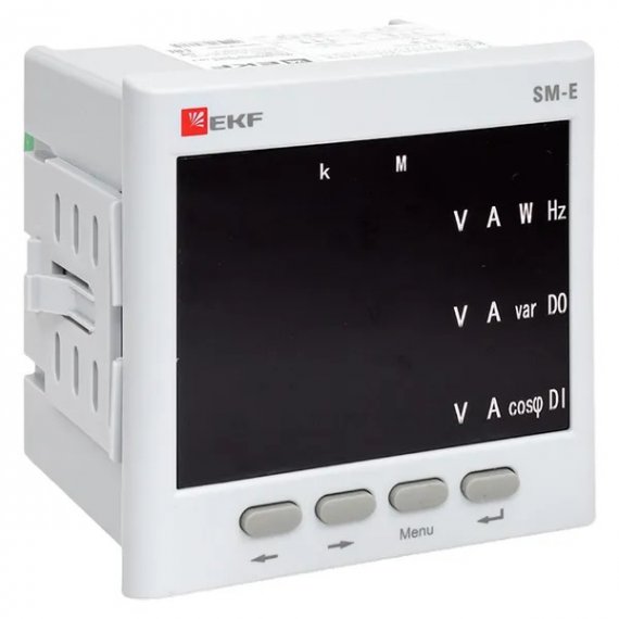 Фотография товара 'EKF sm-963er Многофункциональный измерительный прибор SM-Е с реле на панель 96x96'