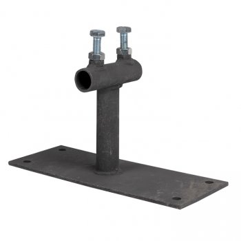 Фотография товара 'EKF Держатель мачты молниеприемника к стене, D=20мм, вынос 100мм, для молниеприемника 16мм PROxima lp-04007-sp'