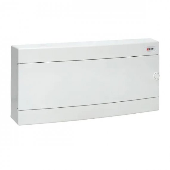 Фотография товара 'EKF ux-1x24-nw Щит распределительный навесной "Unix" белая дверь 1x24 модулей IP41'