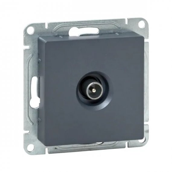 Фотография товара 'EKF UP1-SOG-TV-3 Механизм розетки TV, оконечная, графит Эпика'