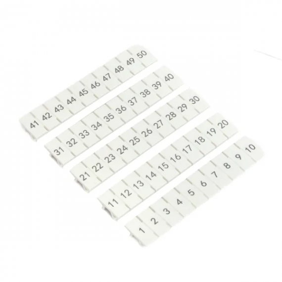 Фотография товара 'EKF scr-ut-mrk-2,5-1-50 Маркировка для клемм 2.5 UT 1-50'