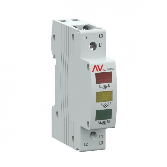 Фотография товара 'EKF av-l-3ph-averes Трехфазный индикатор напряжения AV-L'