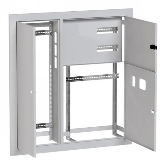 Фотография товара 'EKF mb28-v-2z Щит этажный 2 кв. со слаботочным отсеком слева (1000x950x150)'