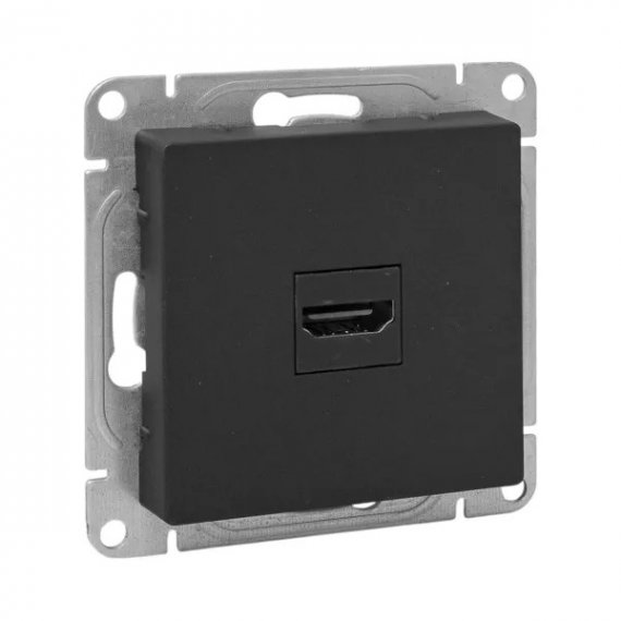 Фотография товара 'EKF UP1-SOB-HDMI Механизм розетки HDMI, чёрный Эпика'
