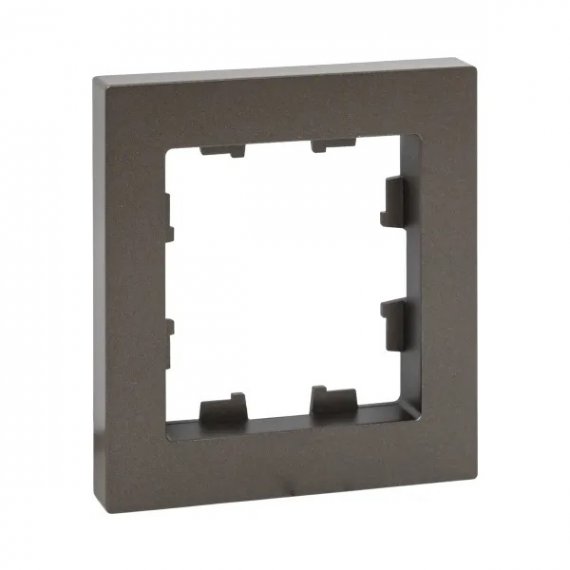 Фотография товара 'EKF UP1-FPM-01 1 - местная рамка, мокко, пластик Эпика'