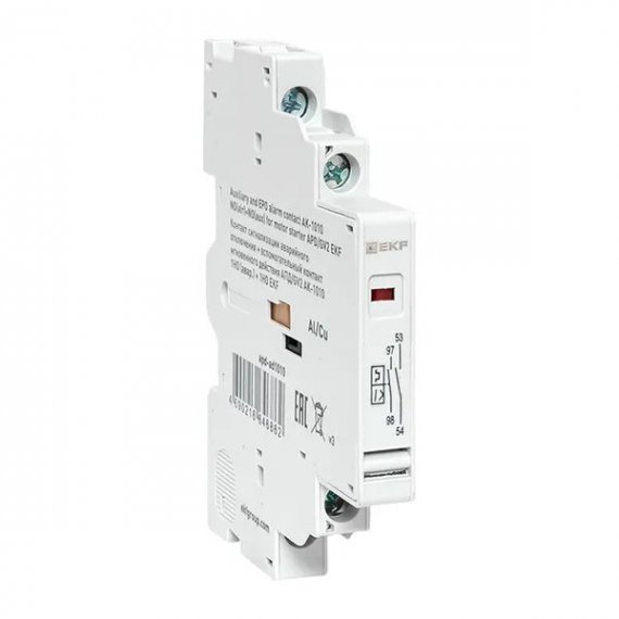 Фотография товара 'EKF apd-ad1010 Контакт сигнализации аварийного отключения АПД/GV2 АК-1010 1НО'