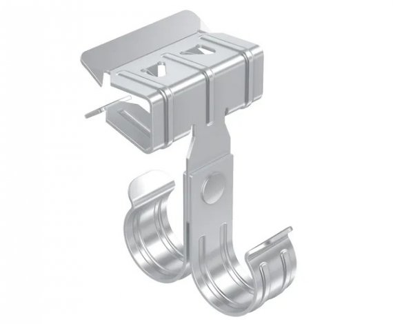 Фотография товара 'EKF ZB15-20-T32W Зажим балочный 15-20 мм под трубу двойной 32 мм TDZ'