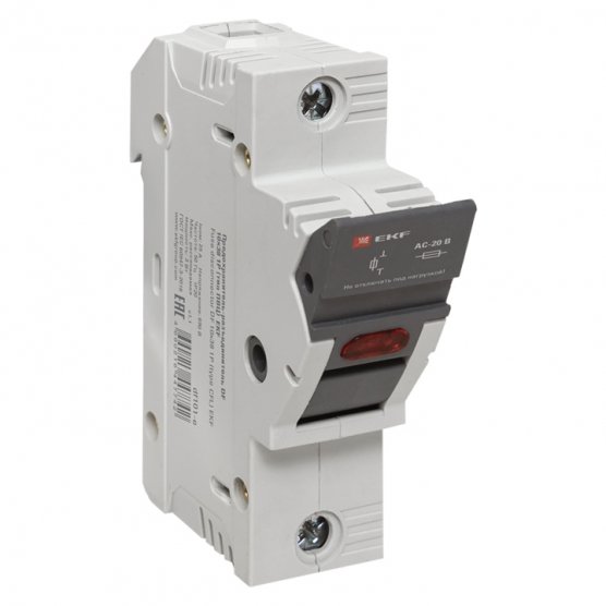 Фотография товара 'EKF df223-e Предохранитель-разъединитель DF 22х58 3Р'