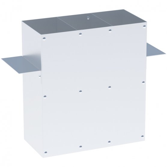 Фотография товара 'EKF uerm-gilza-3 Гильза кабельная 3 секции (280х250х120) Basic'