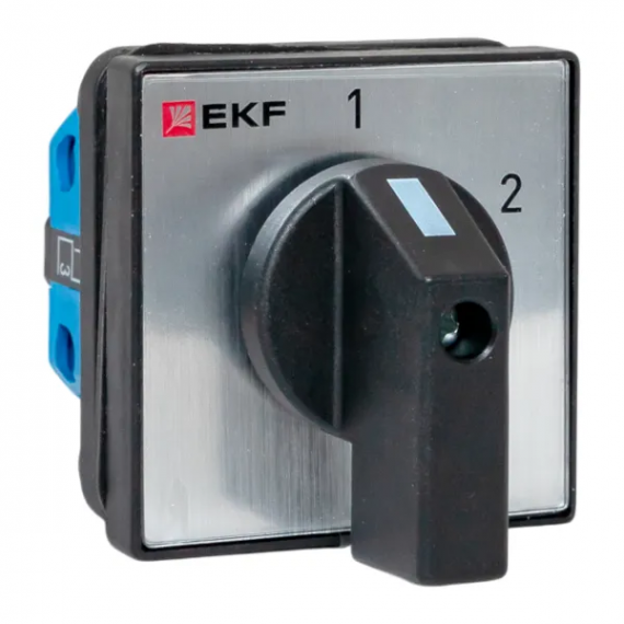 Фотография товара 'EKF pk-1-51-10-65 Переключатель кулачковый ПК-1-51 10А 1P «1-2» IP65'