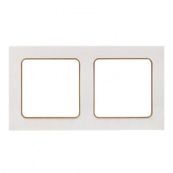 Фотография товара 'EKF EYM-G-303-10 Стокгольм Рамка 2-местная PROxima'