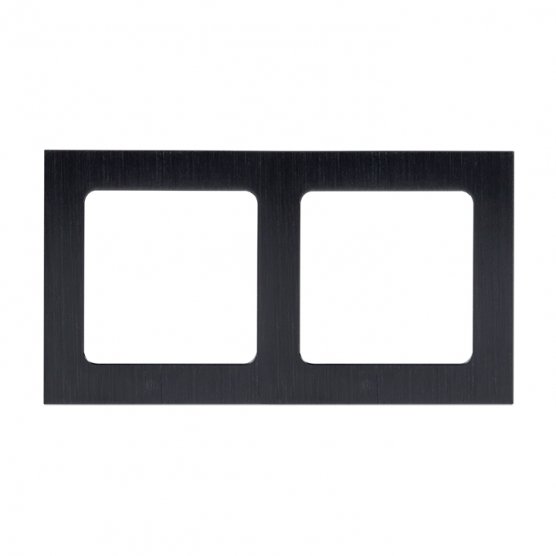 Фотография товара 'EKF EZM-G-303-10 Стокгольм Рамка 2-местная металлическая'