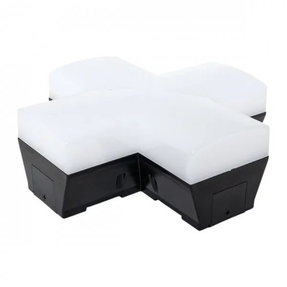 Фотография товара 'EKF LBL-X-12-B-4000 Фигурный коннектор для светильников ДБО-X 12Вт 4000К IP20'