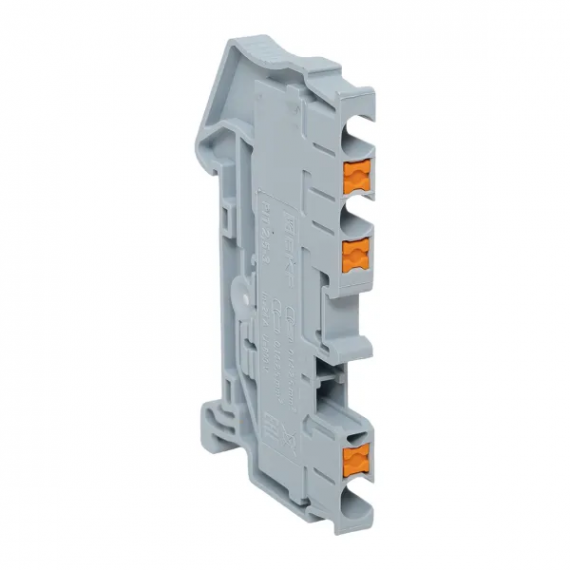Фотография товара 'EKF PIT-2,5-3 Клеммная колодка пружинная 2,5 Push-in 3 вывода'
