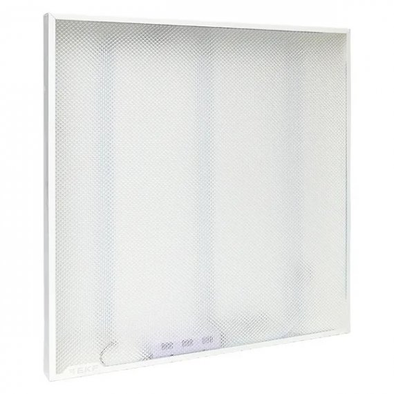 Фотография товара 'EKF LPL-1001-Z-30-6500-40 Панель светодиодная ДВО-1001 Призма 30Вт 6500К 595x595x40 IP40'