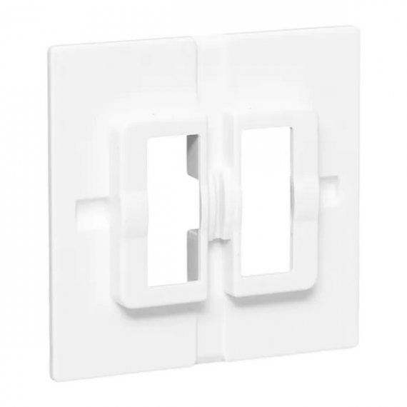 Фотография товара 'EKF UP1-SWW-44 Пластина переходная для 1 или 2х клавишного выключателя, IP44'