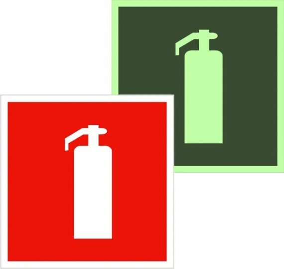 Фотография товара 'EKF pn-f-04-f Знак пластик F04 "Огнетушитель" (200x200)'