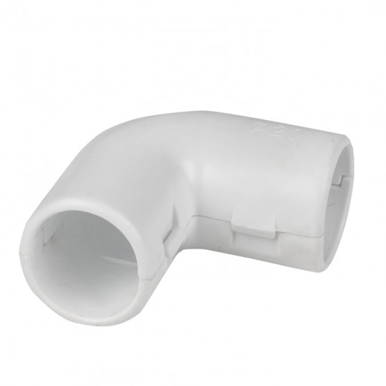 Фотография товара 'EKF ug-t-25w-r Угол 90 соединительный для трубы 25 мм -Plast'