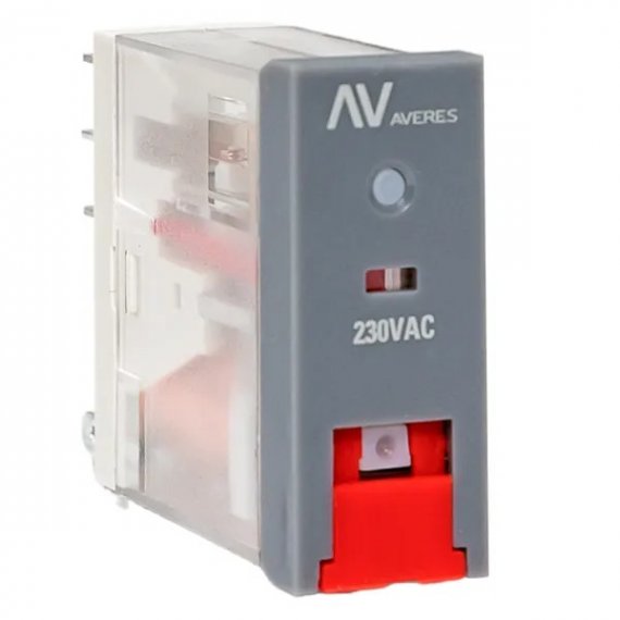 Фотография товара 'EKF rpat-22-2-230AC Реле промежуточное с кнопкой и мех. индикацией RPAt 22/2 8A 230В AC'