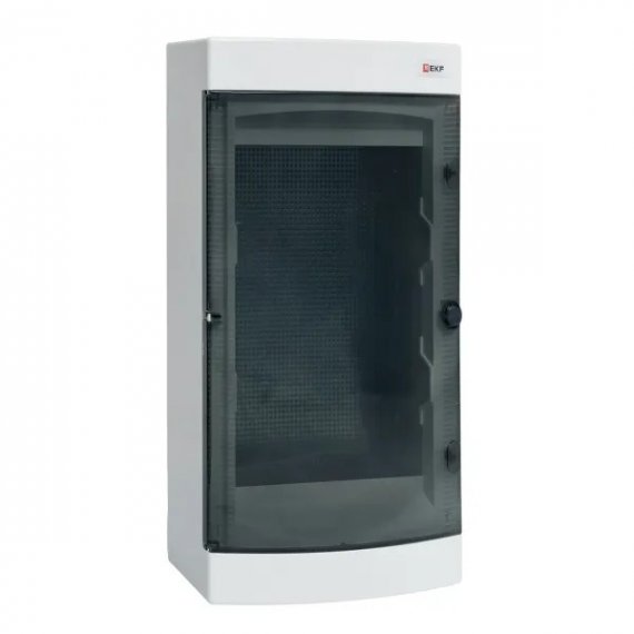 Фотография товара 'EKF ux-3m-n Щит слаботочный навесной "Unix" прозрачная дверь 3 габарит IP41'